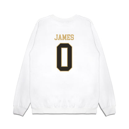 Vanderbilt - NCAA Men's Basketball : Michael James - Commodores Shersey Premium Crewneck Sweatshirt-1
