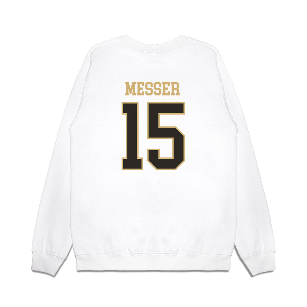 Vanderbilt - NCAA Men's Basketball : Coleson Messer - Commodores Shersey Premium Crewneck Sweatshirt-1