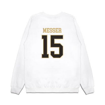 Vanderbilt - NCAA Men's Basketball : Coleson Messer - Commodores Shersey Premium Crewneck Sweatshirt-1