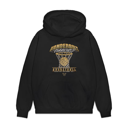 Vanderbilt - NCAA Men's Basketball : Frankie Collins - Commodores Shersey Premium Hooded Sweatshirt-0