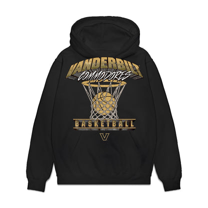 Vanderbilt - NCAA Men's Basketball : Tyler Harris - Commodores Shersey Premium Hooded Sweatshirt-0