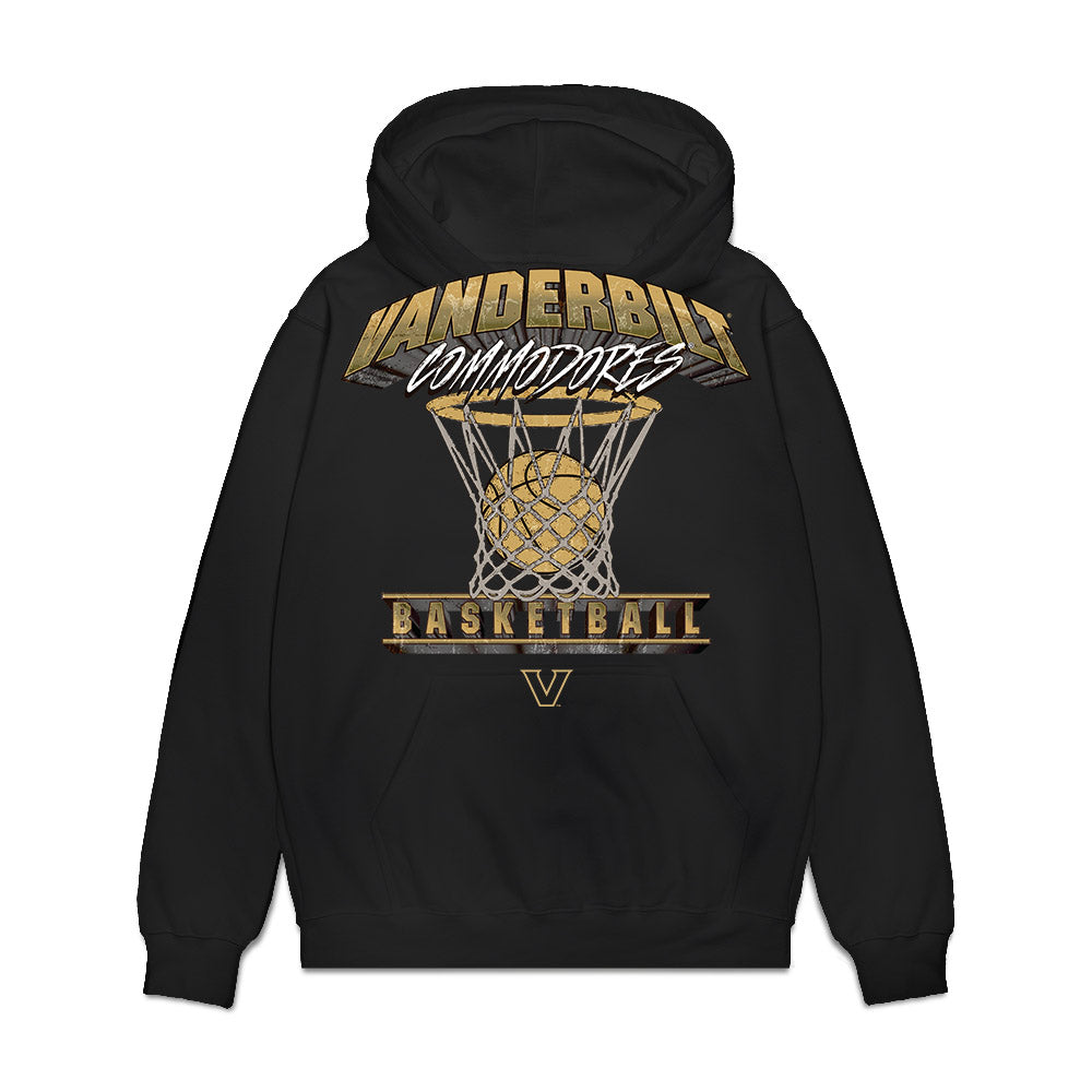 Vanderbilt - NCAA Men's Basketball : tyler tanner - Commodores Shersey Premium Hooded Sweatshirt-0