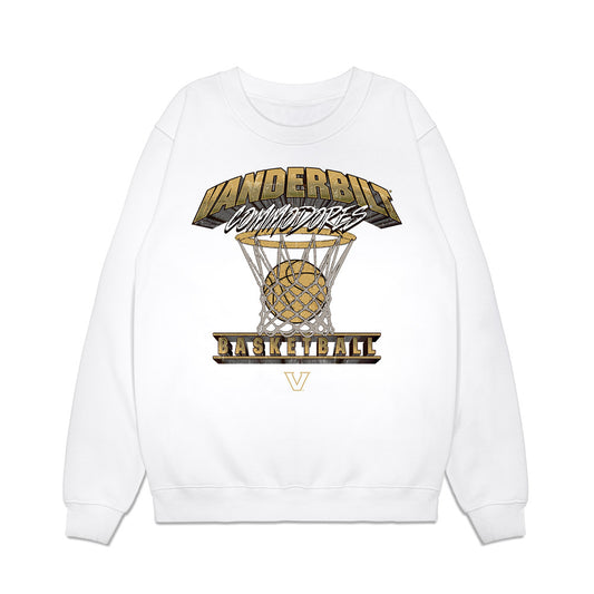 Vanderbilt - NCAA Men's Basketball : Devin Mcglockton - Commodores Shersey Premium Crewneck Sweatshirt-0