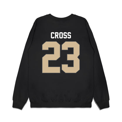 Wake Forest - NCAA Men's Basketball : Jaylen Cross - Vintage Basketball Premium Crewneck Sweatshirt-1
