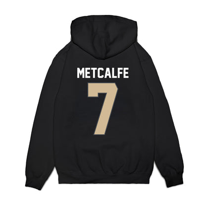 Wake Forest - NCAA Women's Basketball : Savannah Metcalfe - Vintage Basketball Premium Hooded Sweatshirt-1