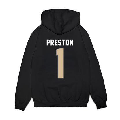 Wake Forest - NCAA Women's Basketball : Raven Preston - Vintage Basketball Premium Hooded Sweatshirt-1