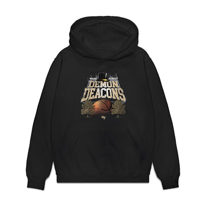 Wake Forest - NCAA Men's Basketball : Jaylen Cross - Vintage Basketball Premium Hooded Sweatshirt-0