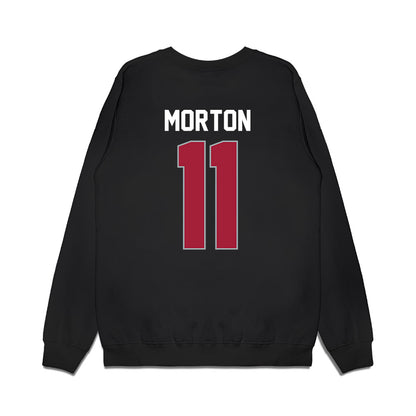 WSU - NCAA Men's Basketball : Jerone Morton - Cougars Shersey Premium Crewneck Sweatshirt-1