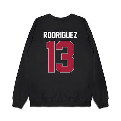 WSU - NCAA Men's Basketball : Adria Rodriguez - Cougars Shersey Premium Crewneck Sweatshirt-1