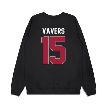WSU - NCAA Men's Basketball : Rihards Vavers - Cougars Shersey Premium Crewneck Sweatshirt-1