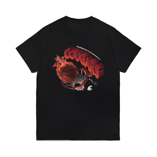 WSU - NCAA Men's Basketball : Rihards Vavers - Cougars Shersey Comfort Colors T-Shirt-0