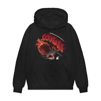 WSU - NCAA Men's Basketball : Rihards Vavers - Cougars Shersey Premium Hooded Sweatshirt-0