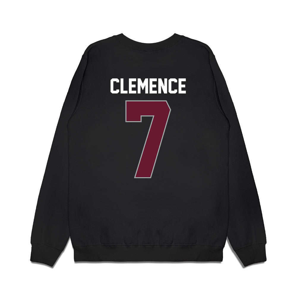 Texas A&M - NCAA Men's Basketball : Zach Clemence - Sports Shersey Premium Crewneck Sweatshirt-1
