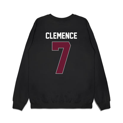 Texas A&M - NCAA Men's Basketball : Zach Clemence - Sports Shersey Premium Crewneck Sweatshirt-1
