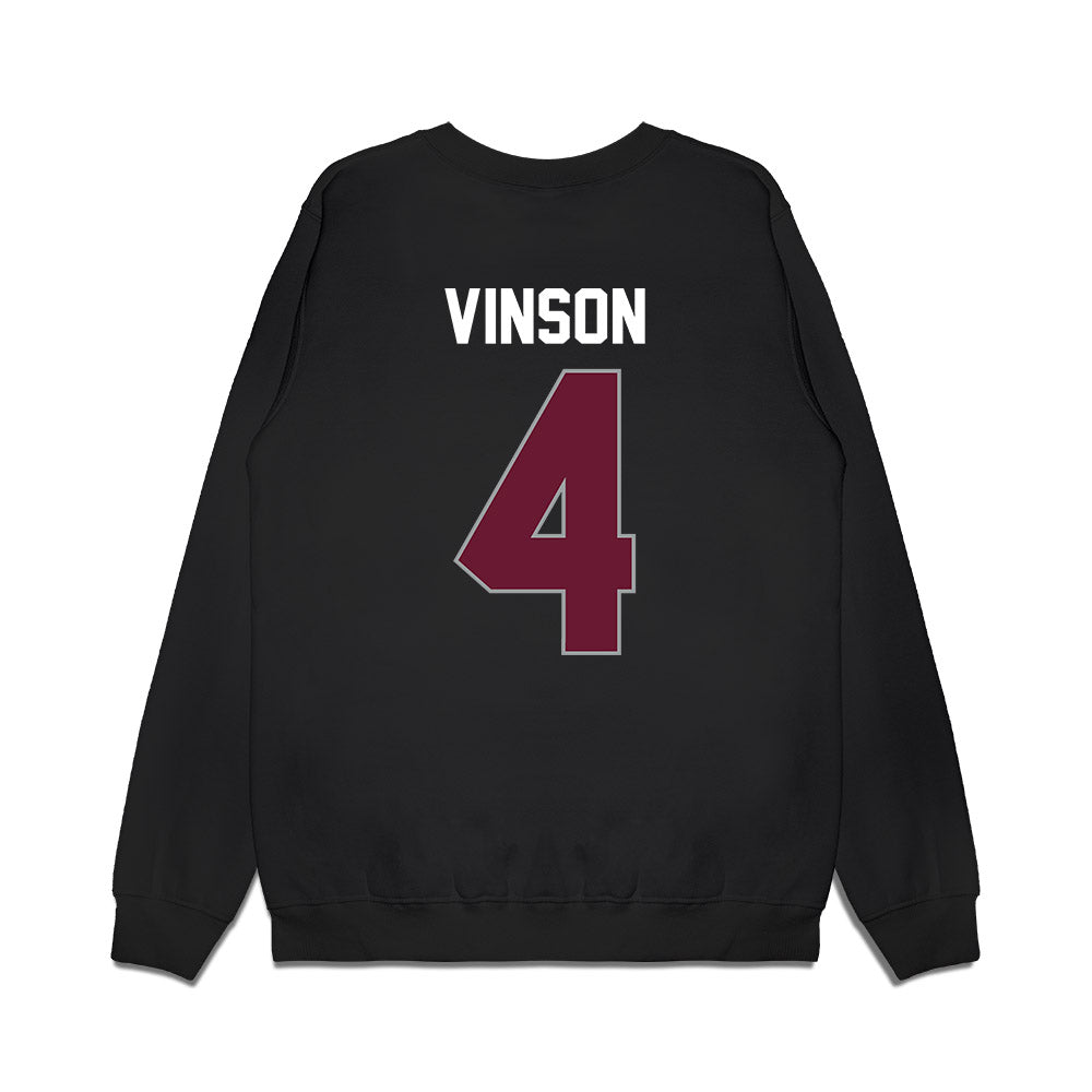 Texas A&M - NCAA Men's Basketball : Jamie Vinson - Sports Shersey Premium Crewneck Sweatshirt-1
