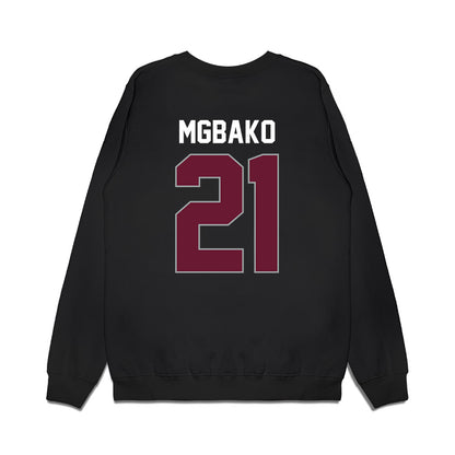Texas A&M - NCAA Men's Basketball : Mackenzie Mgbako - Sports Shersey Premium Crewneck Sweatshirt-1
