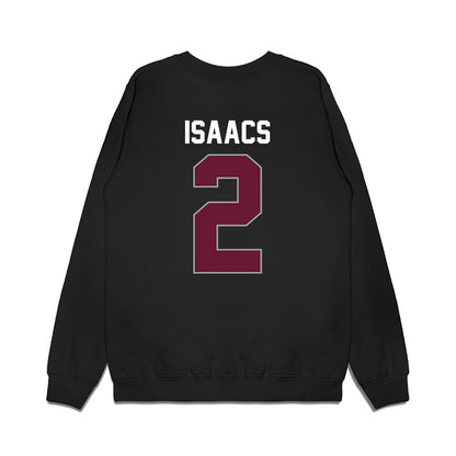 Texas A&M - NCAA Men's Basketball : Pop Isaacs - Sports Shersey Premium Crewneck Sweatshirt-1