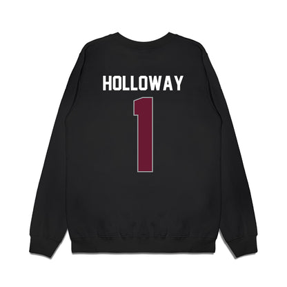 Texas A&M - NCAA Men's Basketball : Josh Holloway - Sports Shersey Premium Crewneck Sweatshirt-1