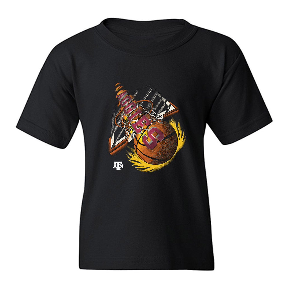 Texas A&M - NCAA Women's Basketball : Vanessa Saidu - Vintage Shersey Youth T-Shirt-0