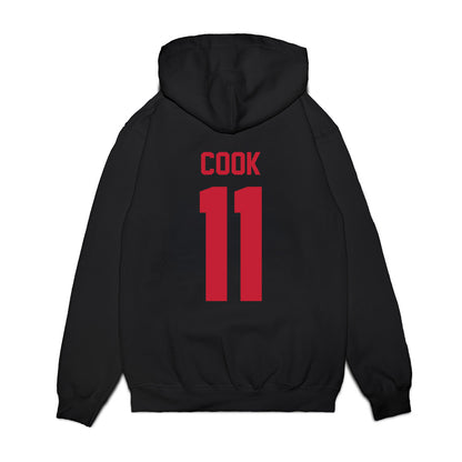 Arizona - NCAA Men's Basketball : Jackson Cook - Sport Shersey Premium Hooded Sweatshirt-1