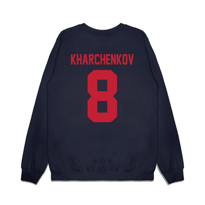 Arizona - NCAA Men's Basketball : Ivan Kharchenkov - Sport Shersey Premium Crewneck Sweatshirt-1