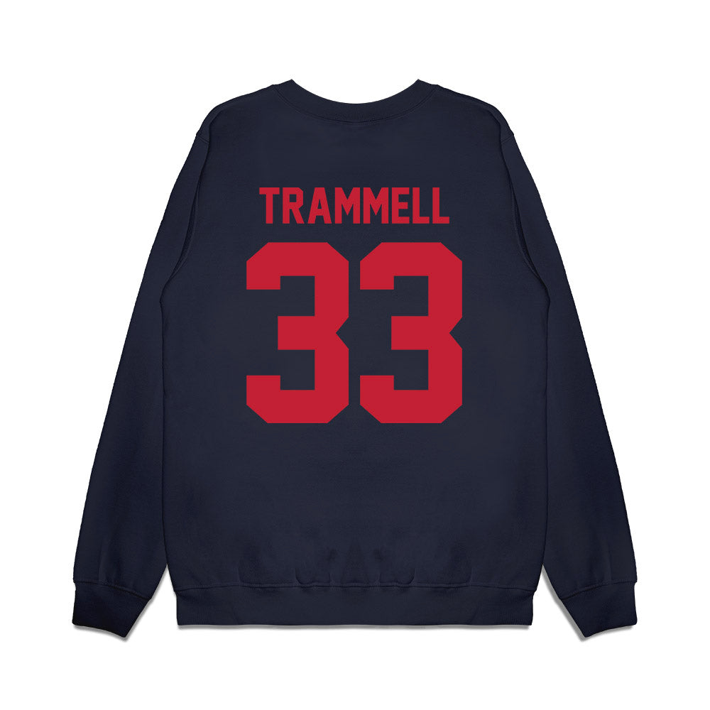 Arizona - NCAA Women's Basketball : Daniah Trammell - Sport Shersey Premium Crewneck Sweatshirt-1