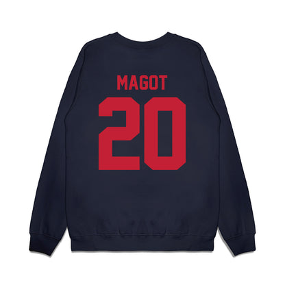 Arizona - NCAA Women's Basketball : Achol Magot - Sport Shersey Premium Crewneck Sweatshirt-1
