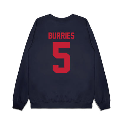 Arizona - NCAA Men's Basketball : Brayden Burries - Sport Shersey Premium Crewneck Sweatshirt-1