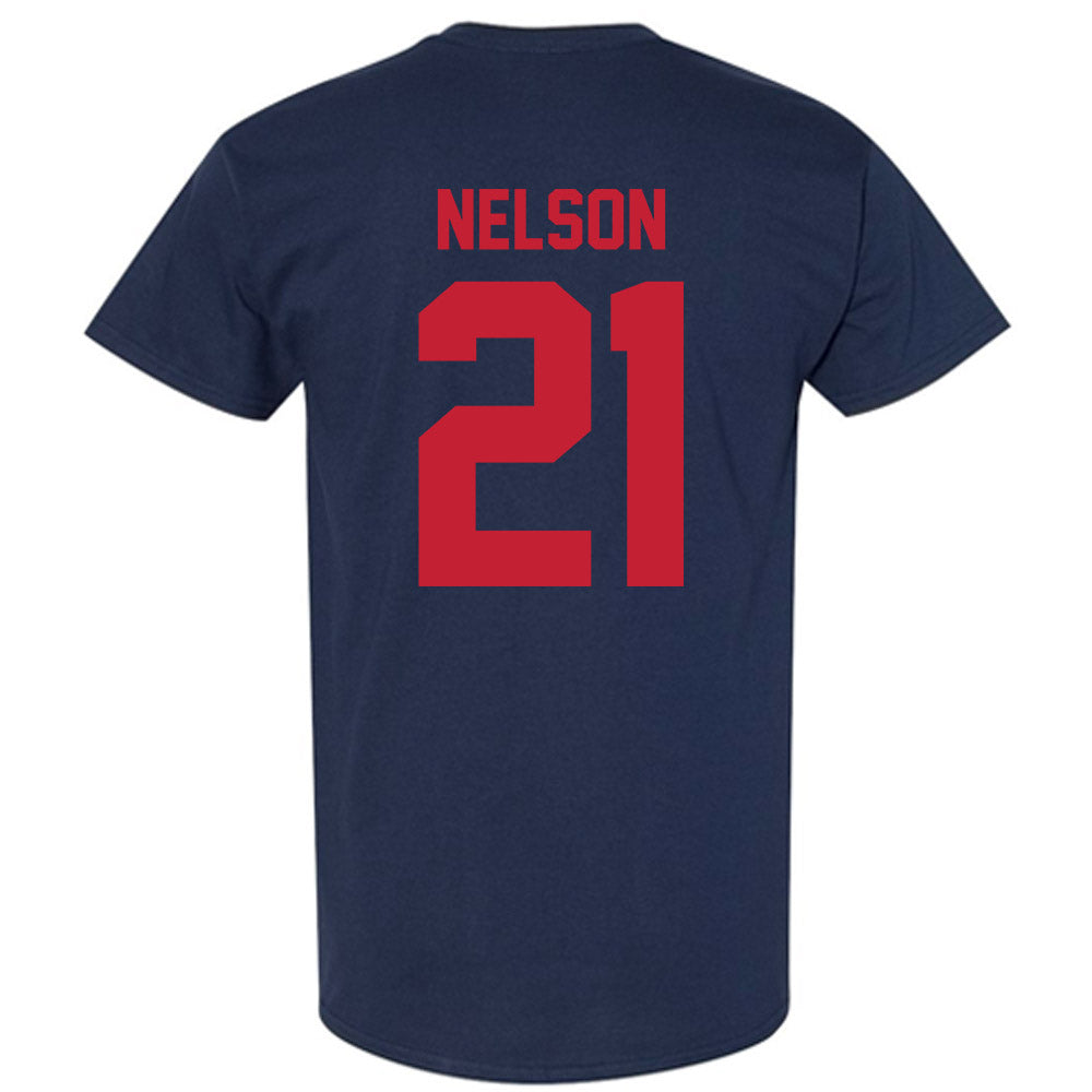 Arizona - NCAA Men's Basketball : Evan Nelson - Sport Shersey T-Shirt-1