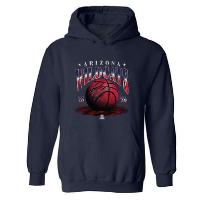 Arizona - NCAA Men's Basketball : Anthony Dell'Orso - Sport Shersey Hooded Sweatshirt-0