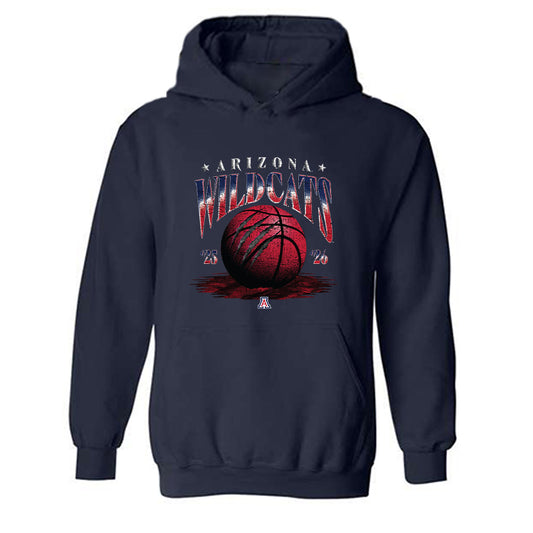 Arizona - NCAA Men's Basketball : Koa Peat - Sport Shersey Hooded Sweatshirt-0