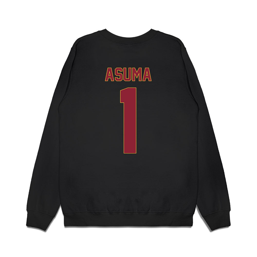 Minnesota - NCAA Men's Basketball : Isaac Asuma - Golden Gophers Premium Crewneck Sweatshirt-1