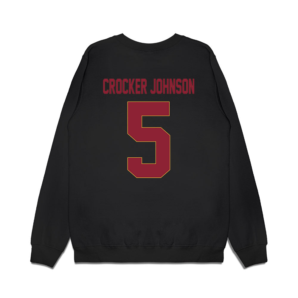 Minnesota - NCAA Men's Basketball : Jaylen Crocker johnson - Golden Gophers Premium Crewneck Sweatshirt-1