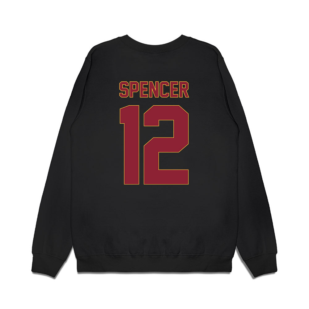 Minnesota - NCAA Men's Basketball : RJ Spencer - Golden Gophers Premium Crewneck Sweatshirt-1