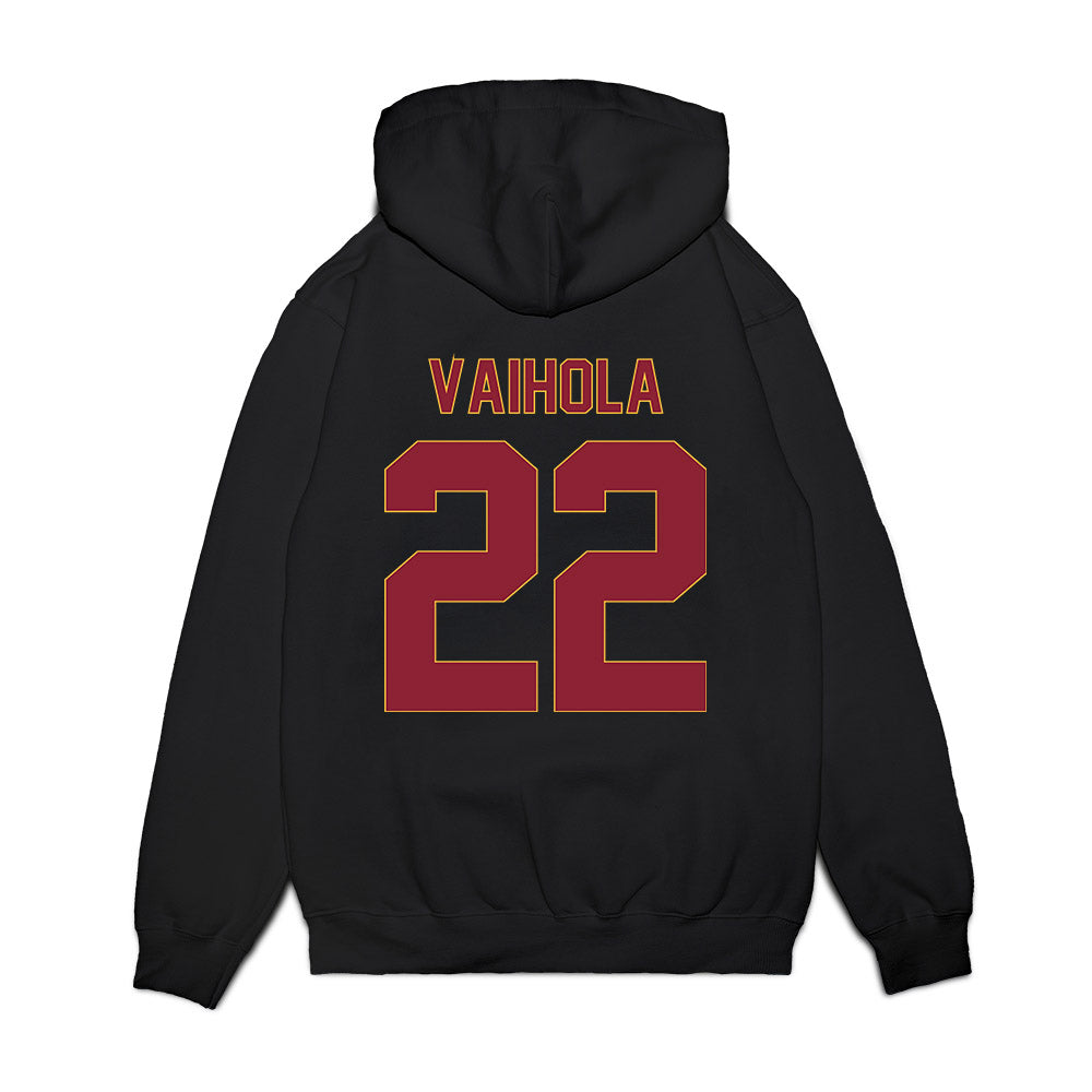 Minnesota - NCAA Men's Basketball : Robert Vaihola - Golden Gophers Premium Hooded Sweatshirt-1