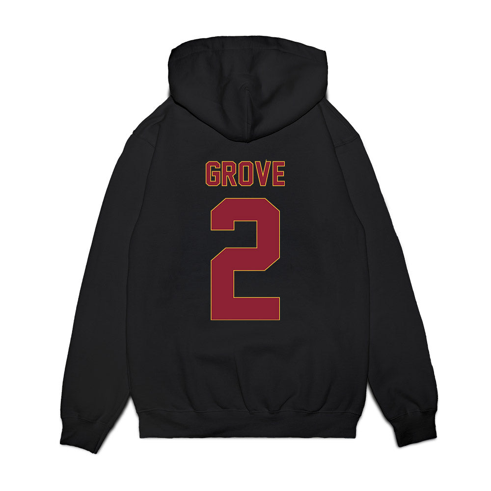 Minnesota - NCAA Men's Basketball : Grayson Grove - Golden Gophers Premium Hooded Sweatshirt-1