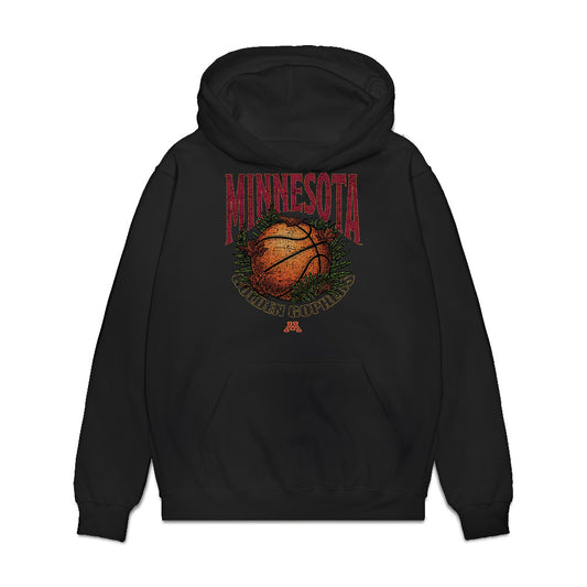 Minnesota - NCAA Men's Basketball : Nehemiah Turner - Golden Gophers Premium Hooded Sweatshirt-0