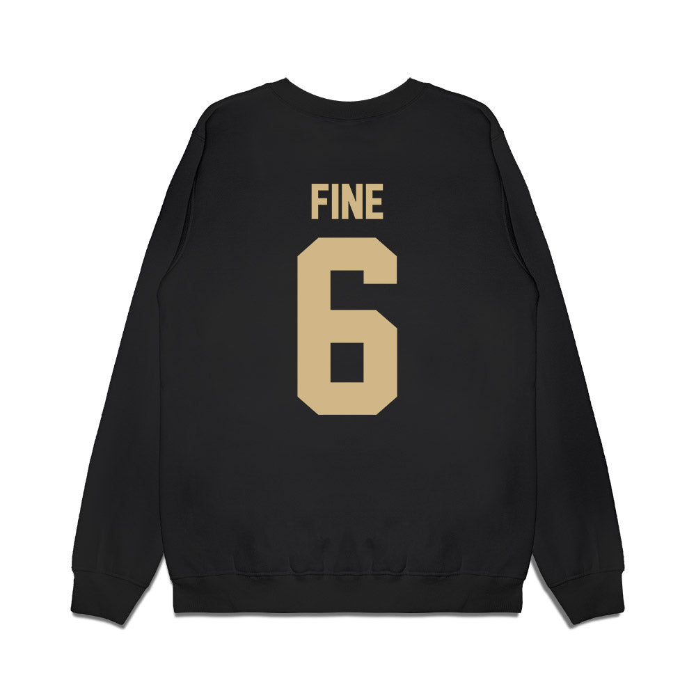 Purdue - NCAA Men's Basketball : Aaron Fine - Vintage Basketball Premium Crewneck Sweatshirt-1
