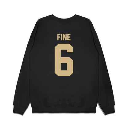 Purdue - NCAA Men's Basketball : Aaron Fine - Vintage Basketball Premium Crewneck Sweatshirt-1
