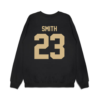 Purdue - NCAA Women's Basketball : Kiara Smith - Vintage Basketball Premium Crewneck Sweatshirt-1