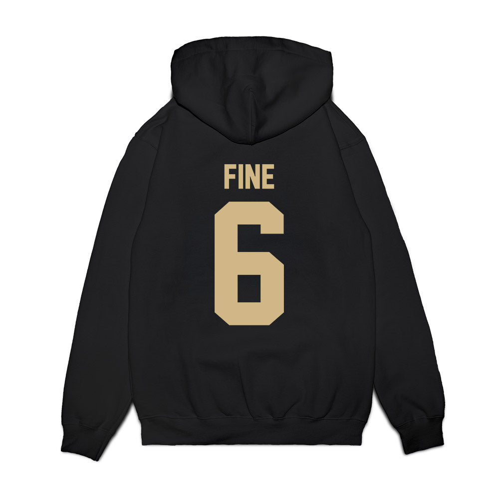 Purdue - NCAA Men's Basketball : Aaron Fine - Vintage Basketball Premium Hooded Sweatshirt-1