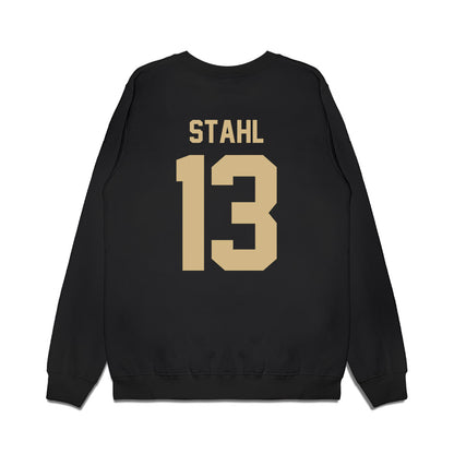 Purdue - NCAA Women's Basketball : Saige Stahl - Vintage Basketball Premium Crewneck Sweatshirt-1