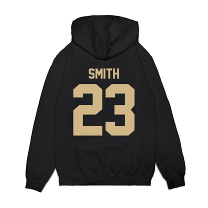 Purdue - NCAA Women's Basketball : Kiki Smith - Vintage Basketball Premium Hooded Sweatshirt-1