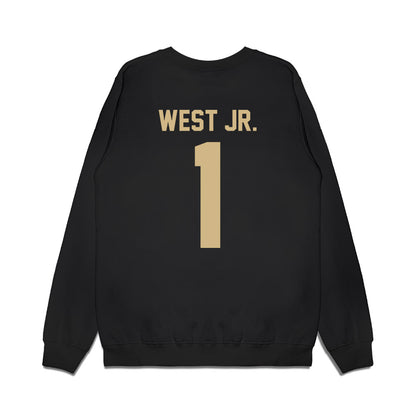 Purdue - NCAA Men's Basketball : Antione West Jr. - Vintage Basketball Premium Crewneck Sweatshirt-1
