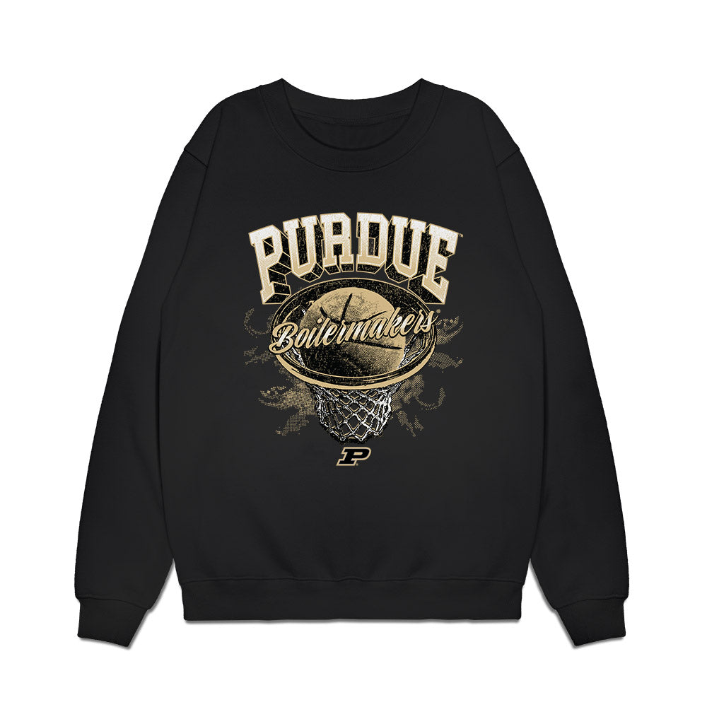 Purdue - NCAA Women's Basketball : Kendall Puryear - Vintage Basketball Premium Crewneck Sweatshirt-0