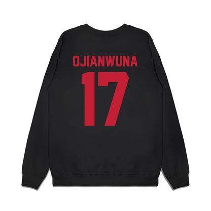 Ohio State - NCAA Men's Basketball : Joshua Ojianwuna - Vintage Basketball Premium Crewneck Sweatshirt-1