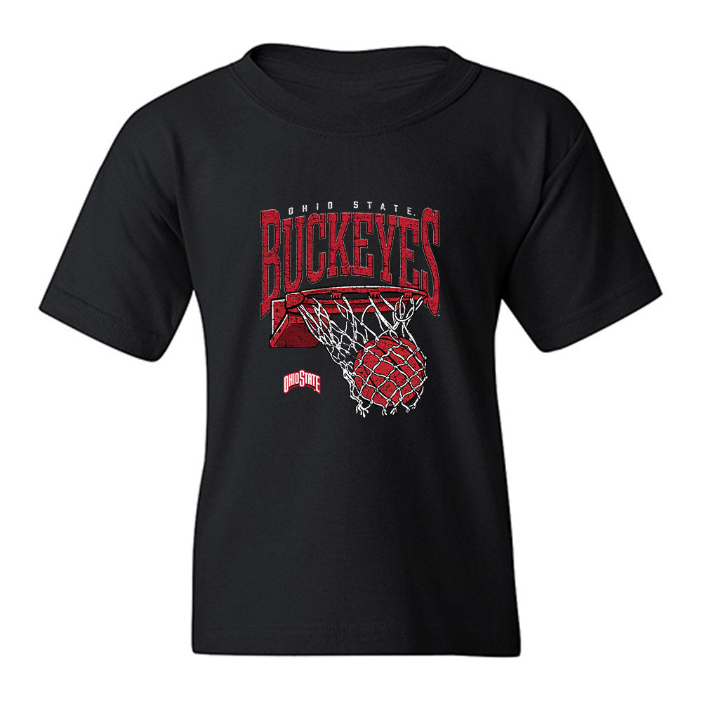 Ohio State - NCAA Women's Basketball : Tyana Todd - Vintage Basketball Youth T-Shirt-0