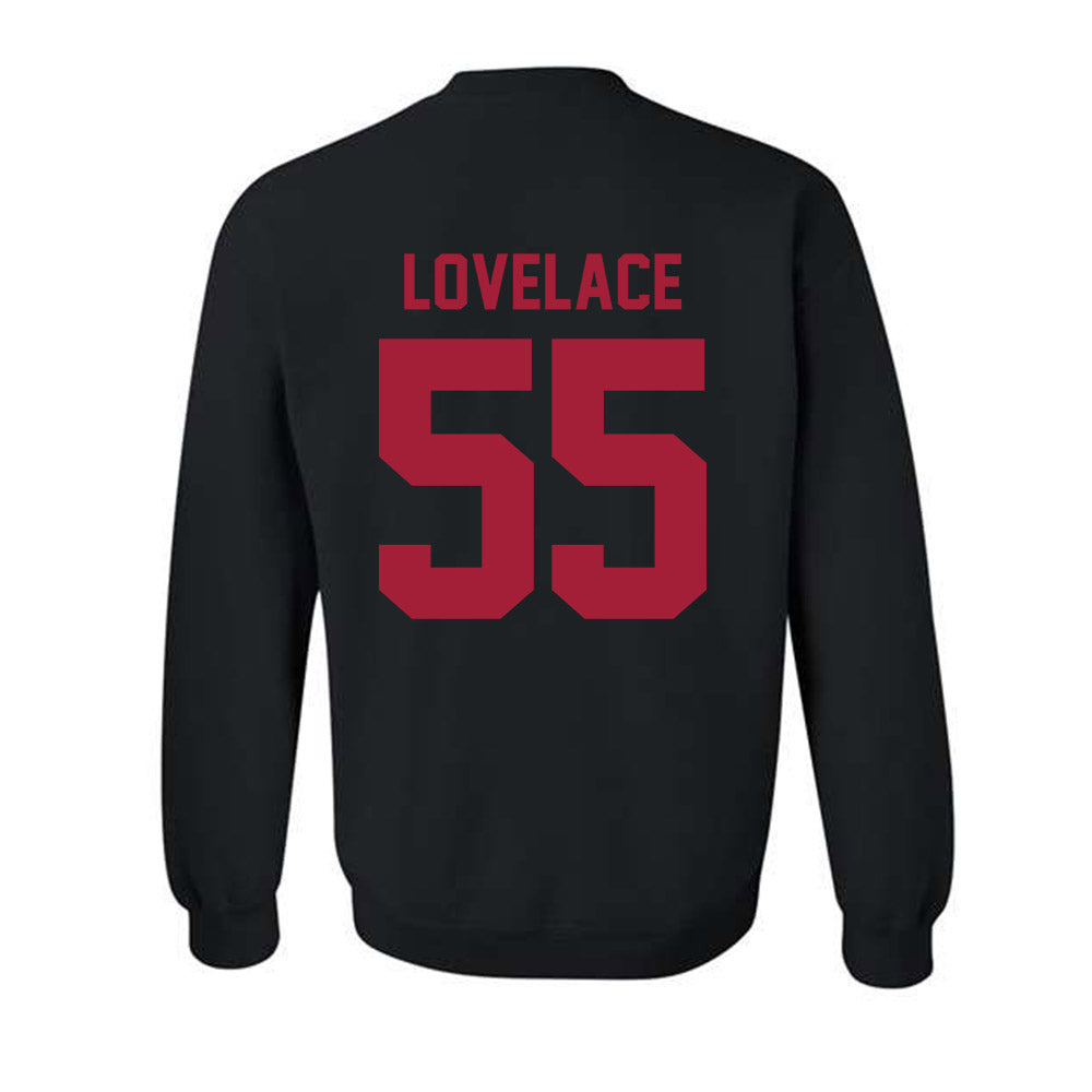 Oklahoma - NCAA Men's Basketball : Reid Lovelace - Sports Shersey Crewneck Sweatshirt-1