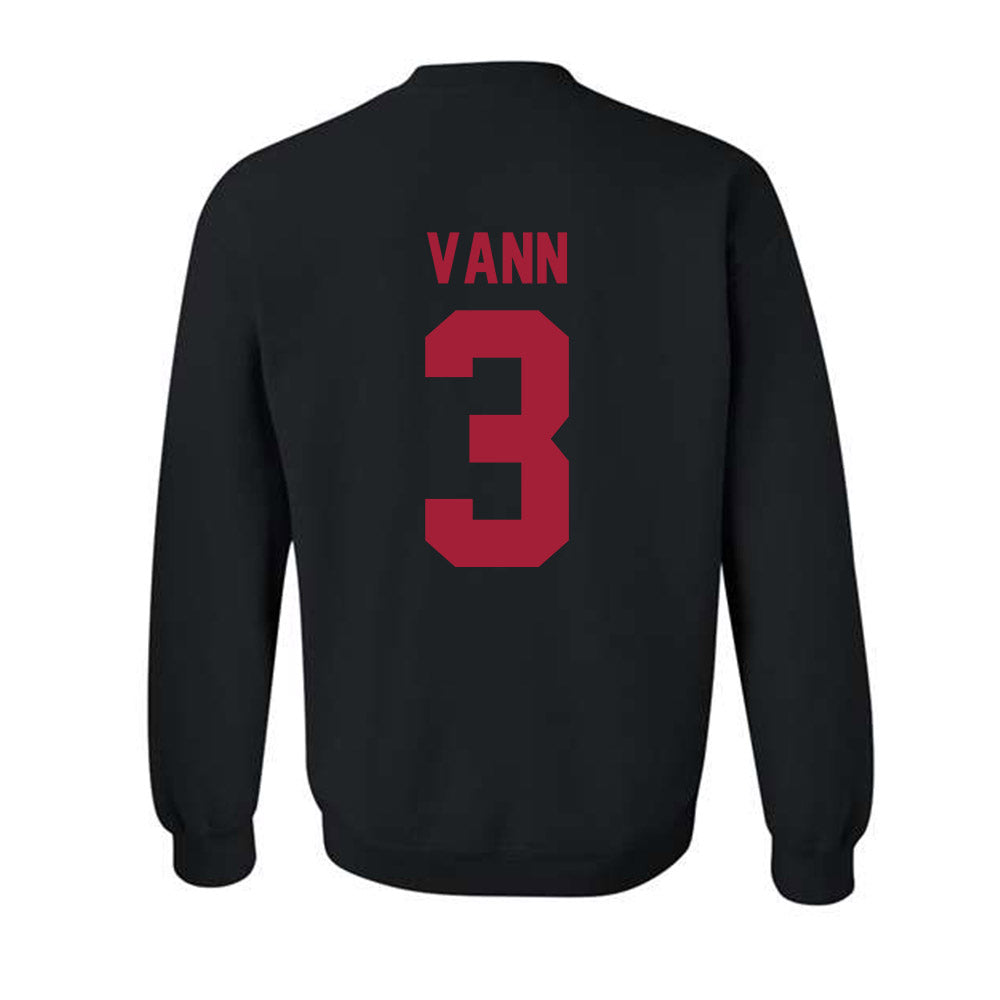 Oklahoma - NCAA Women's Basketball : Zya Vann - Sports Shersey Crewneck Sweatshirt-1