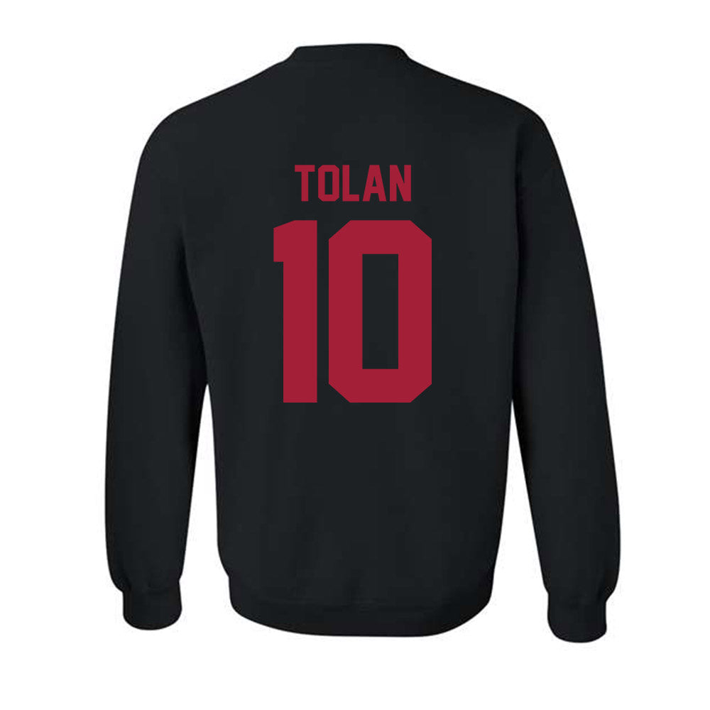 Oklahoma - NCAA Women's Basketball : Emma Tolan - Sports Shersey Crewneck Sweatshirt-1
